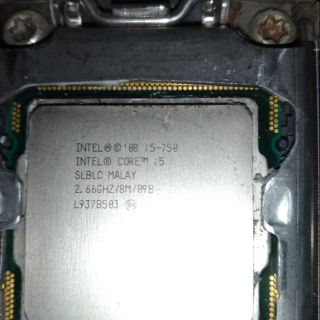 intel i5 750 CPU LGA1156