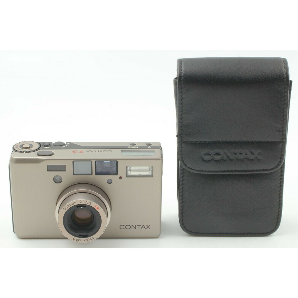 【美品】【剛整理】Contax T3 D 銀 日期機背