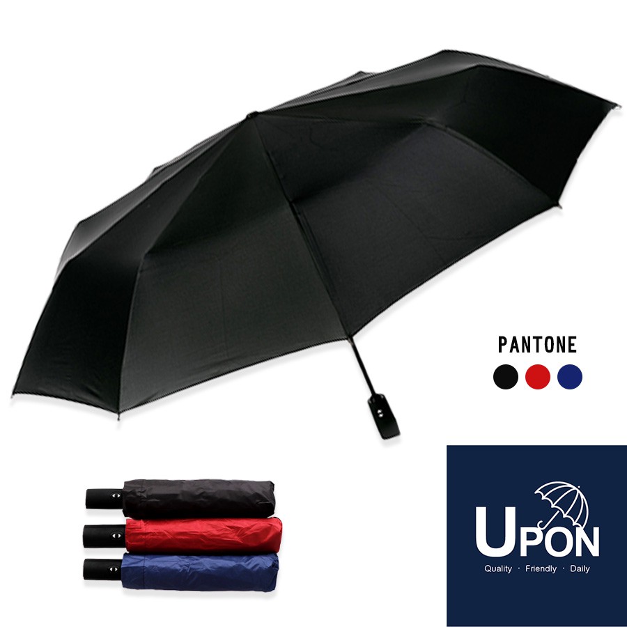 UPON雨傘 商務十骨自動傘 25吋 十骨自動傘 雨傘 折疊傘 防風傘