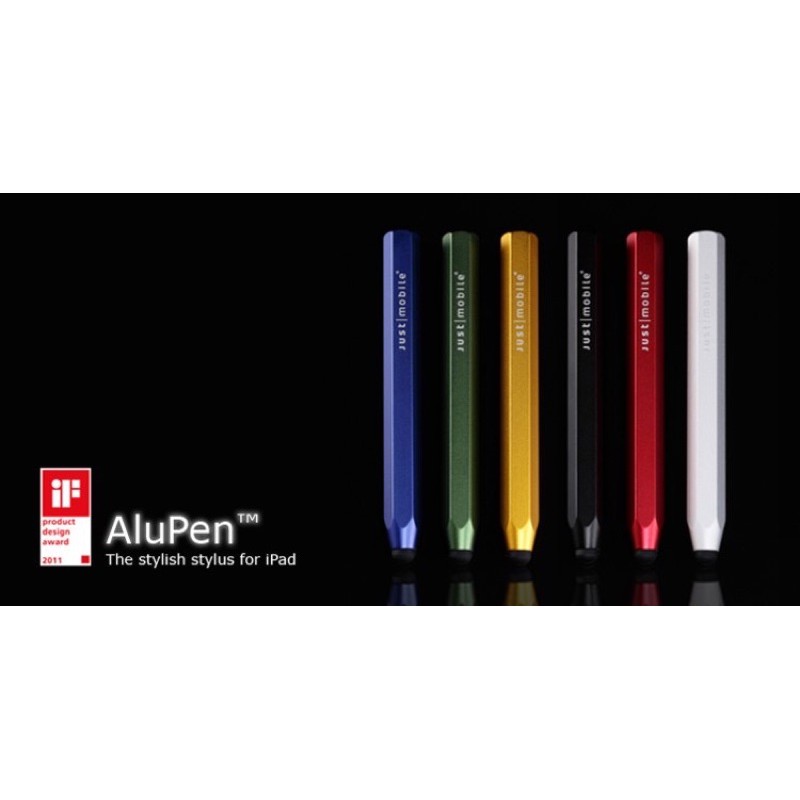 Just Mobile AluPen 鋁質手寫觸控筆 藍色