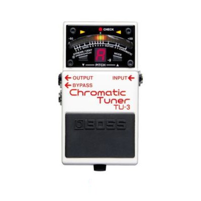 BOSS TU-3 半音階調音器 【Chromatic Tuner/為BOSS單踏效果器供電/支援7弦吉他6弦BASS】
