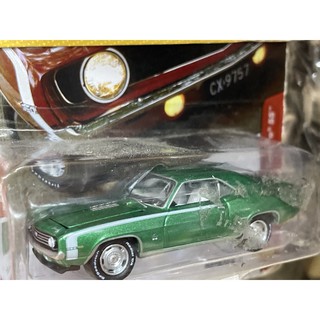 《模王》 1/64 johnny lightning 模型合金車 1969 chvey camaro SS