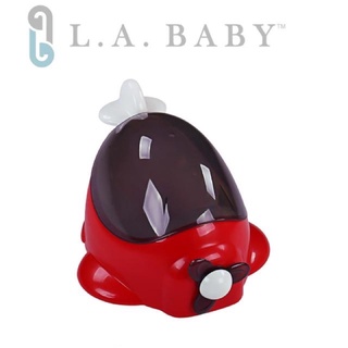 【L A BABY 美國加州貝比】幼兒學習便器-飛機造型(顏色-紅)「已拆封」