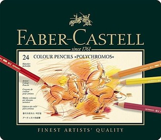 Faber-Castell輝柏 專家級綠盒油性色鉛筆24色(110024)