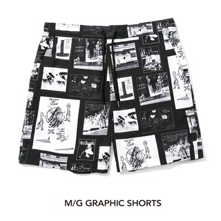 LESSTAIWAN ▼ Mark Gonzales GRAPHIC SHORTS MG1901SO01TC 短褲
