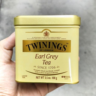 TWININGS皇家伯爵茶唐寧馬口鐵罐裝 Earl Grey Tea 100g/500g 佛手柑 紅茶