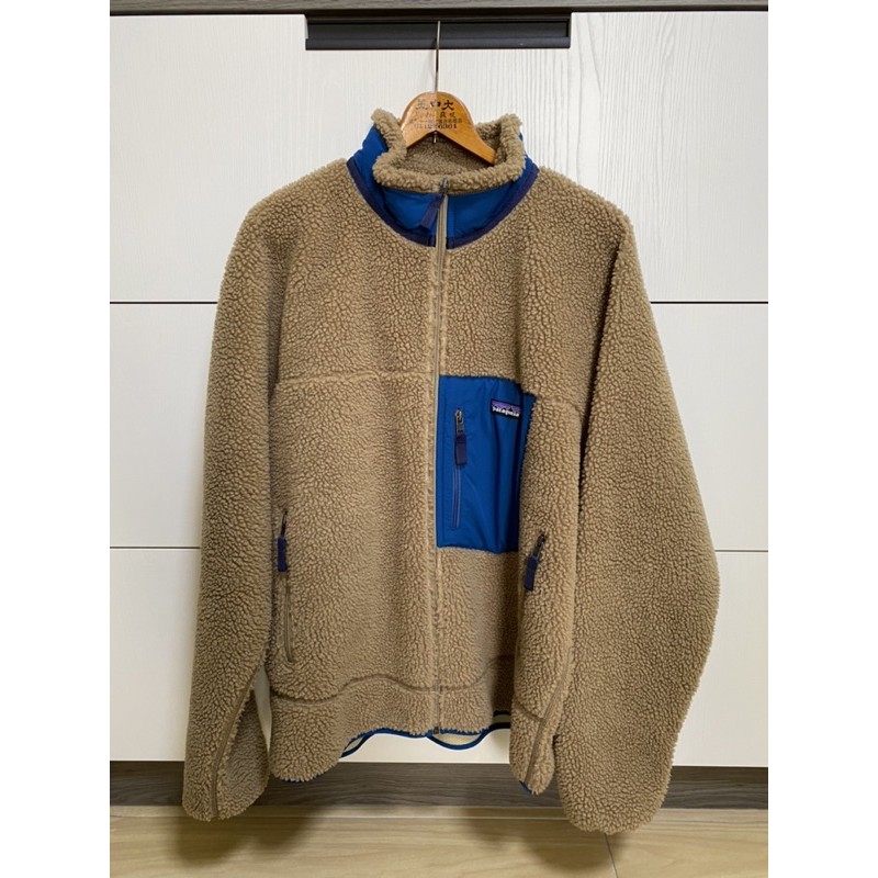 二手真品patagonia / Classic Retro-X Jacket 棕色L號