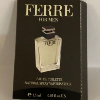 Gianfranco Ferre Ferre For Man 同名男性淡香水 1.5ml 試管香水