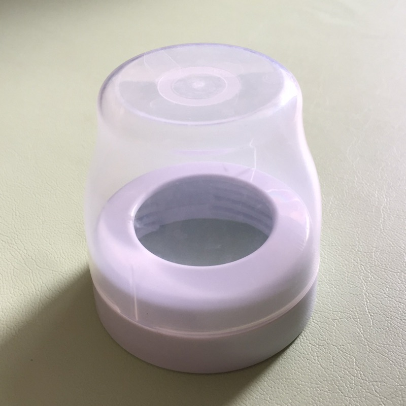 (全新) Avent 奶瓶蓋和白色奶瓶環1組
