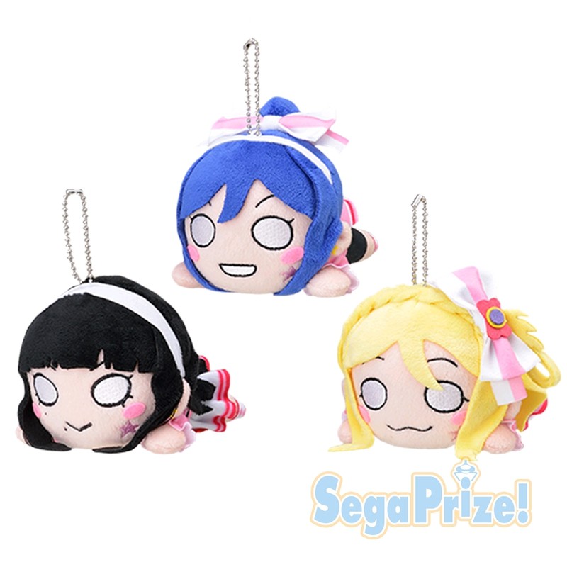現貨 SEGA 景品 Love Live 水團 趴姿娃娃 布偶吊飾 3年生 《黛雅 果南》21845965794190