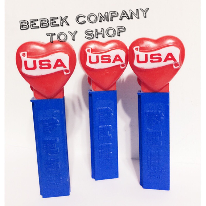 美國🇺🇸 絕版 vintage pez 貝思 皮禮士 糖果盒 給糖器 絕版玩具 USA 愛心