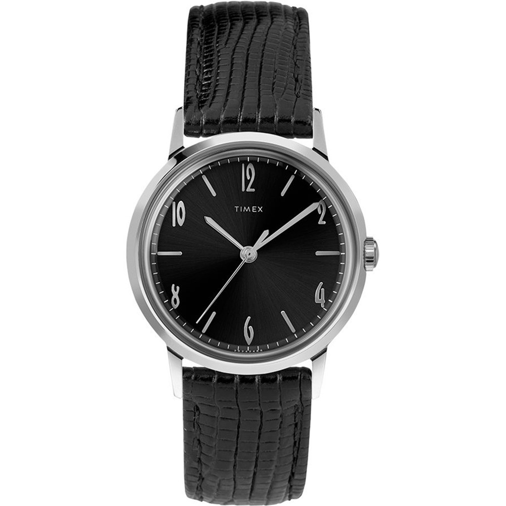 【TIMEX】 天美時 Marlin系列 紳士的象徵機械錶 (黑 TXTW2T18200)