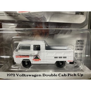 《模王》 1/64 美國綠光 模型合金車 1972 福斯 Double cab pick-up