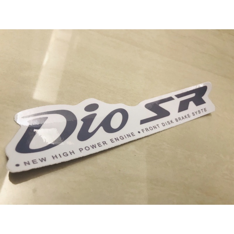 Dio sr 迪奧 斜板 面板 灰色車貼 貼紙 不透明材質 任何車色可貼  一張$50 皆以裁型.表層護亮膜保護
