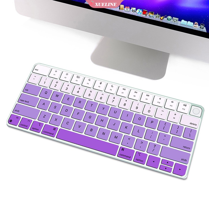 Apple Imac ID Mac A2449 2021 電腦鍵盤膜超薄可水洗保護膜