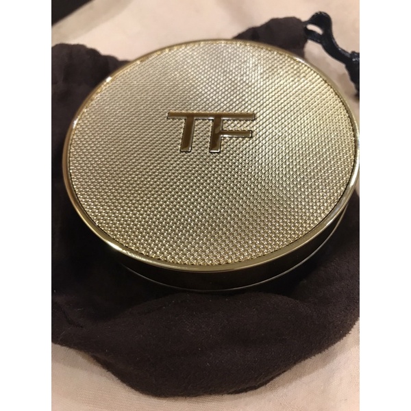 Tom Ford 金色氣墊粉餅（二手）+全新氣墊補充包