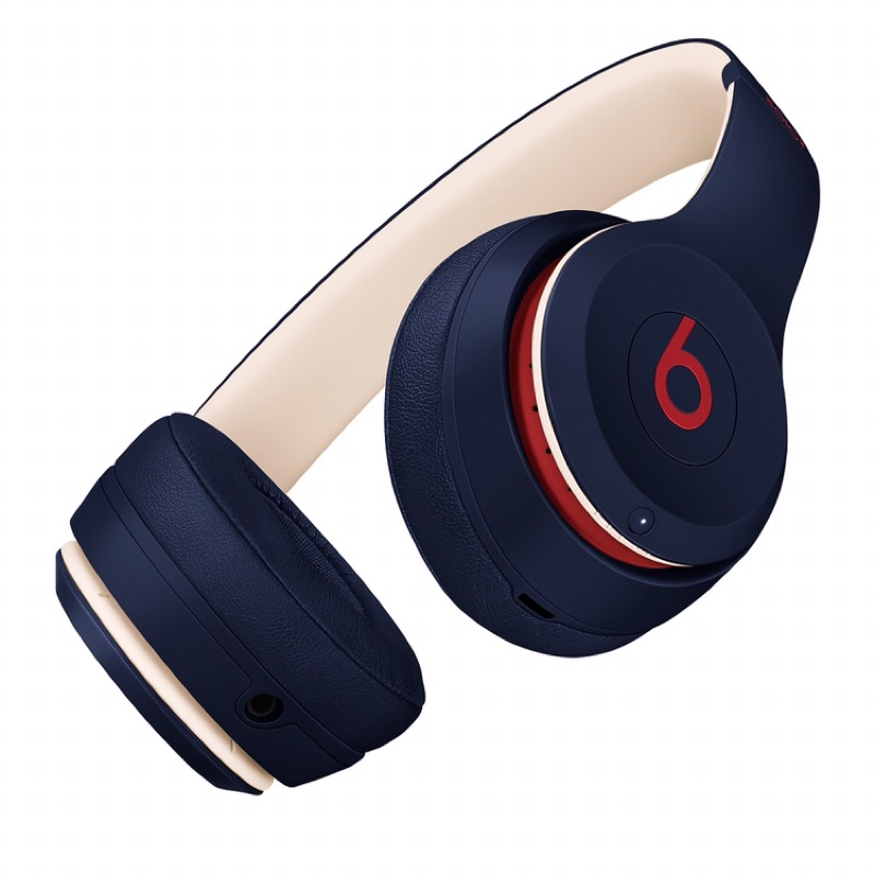 beats solo 3 navy blue