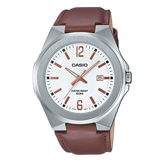 【CASIO】卡西歐 皮帶指標男錶 MTP-E158L-7A 防水50米 臺灣卡西歐保固一年