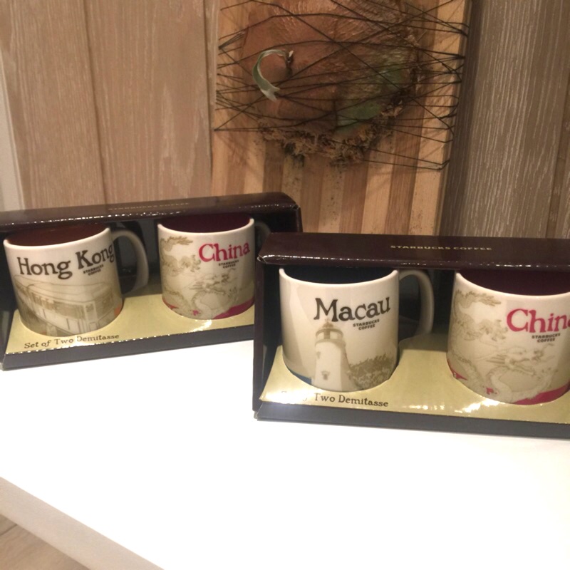 【港澳連線🇭🇰🇲🇴】星巴克城市杯 mini mug 香港澳門限定 少量帶回