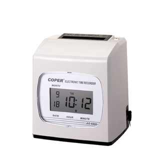 COPER高柏 AG-6800B 機械電子式六欄位打卡鐘