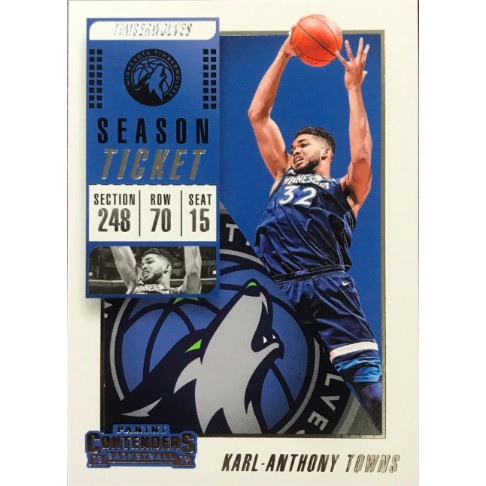 PANINI CONTENDERS KARL-ANTHONY TOWNS 球票卡