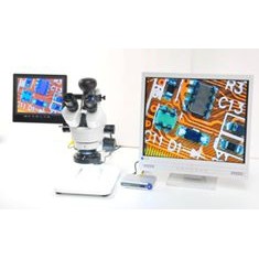 顯微專業圖像盒/工業相機伴侶/AV-USB轉換盒/數碼電子顯微鏡