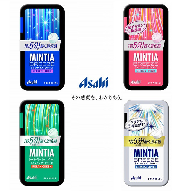 Asahi MINTIA Breeze 大粒 口含錠 30顆 22g
