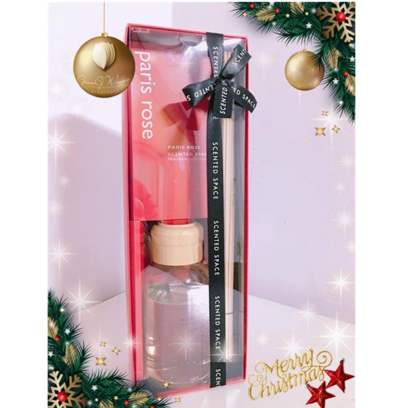 全新 Hola Scented Space 馨香竹巴黎玫瑰擴香瓶 蝦皮購物