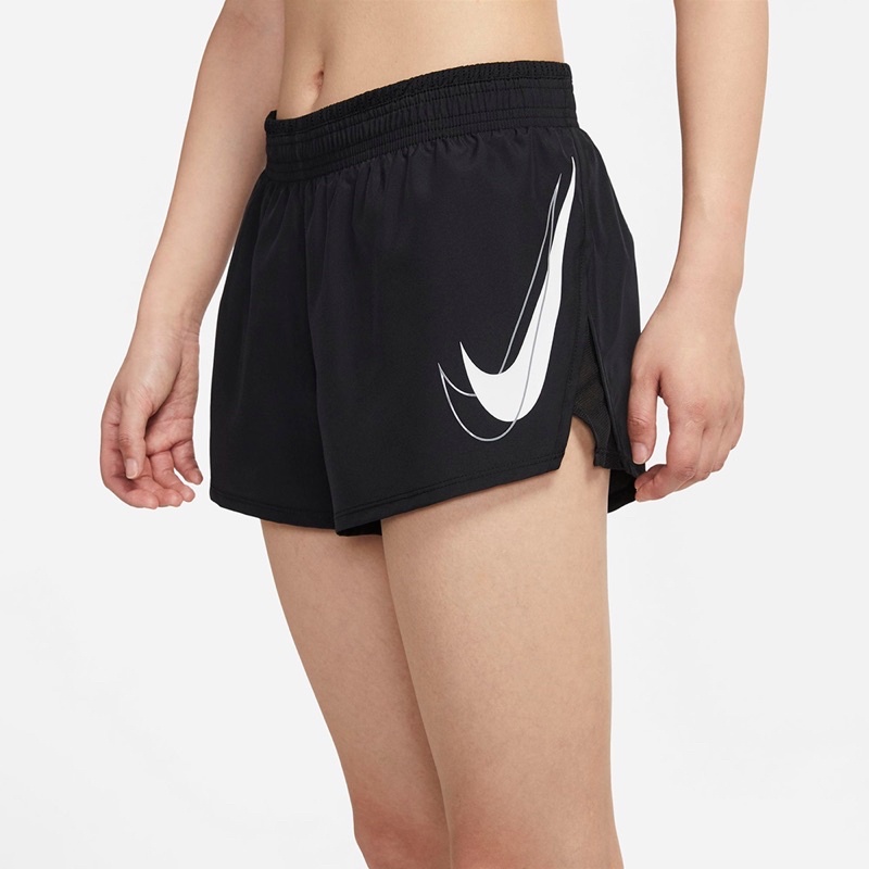 Nike 運動 三分 短褲 女 透氣 排汗 Dri-fit Swoosh Run 內裏 慢跑 路跑 健身