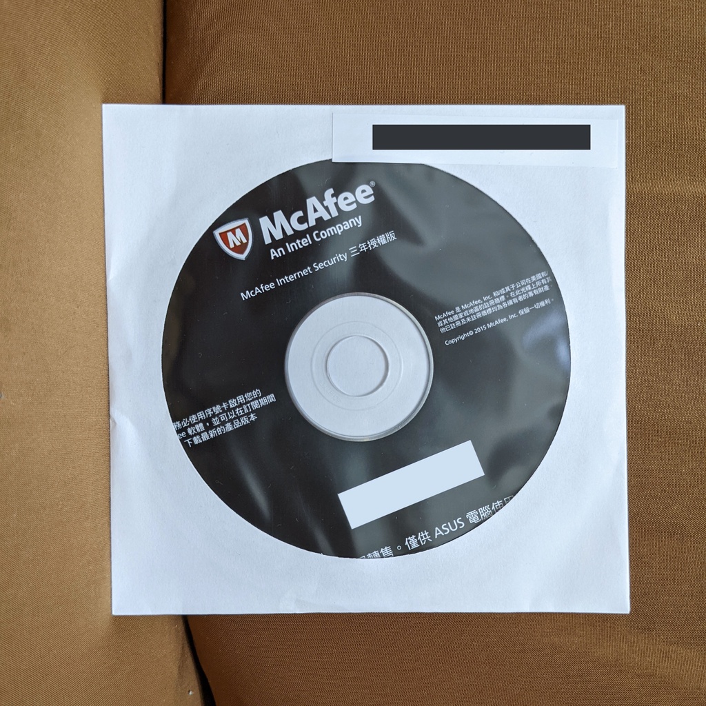 McAfee Internet Security 三年授權版 防毒軟體 2022
