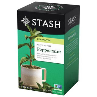Stash Tea 思達茶 無咖啡因草本薄荷茶(1gx20袋x盒)