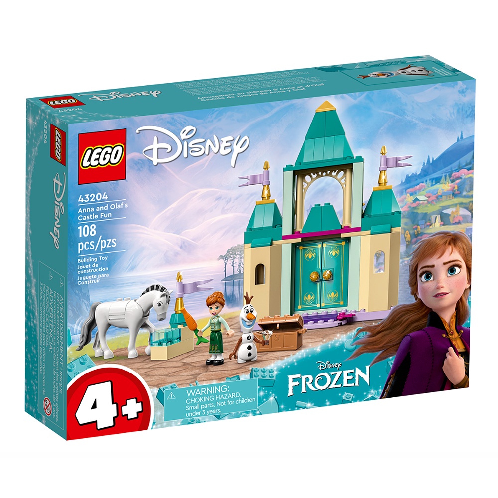 LEGO樂高 迪士尼公主系列 Anna and Olaf's Castle Fun LG43204
