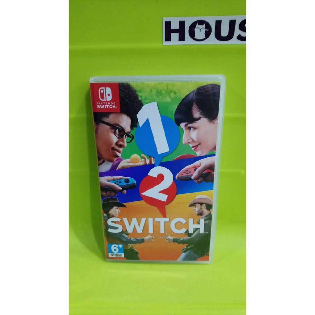 Switch 1 2 Switch 代 亞版中文介面 益智遊戲 中古良品 蝦皮購物