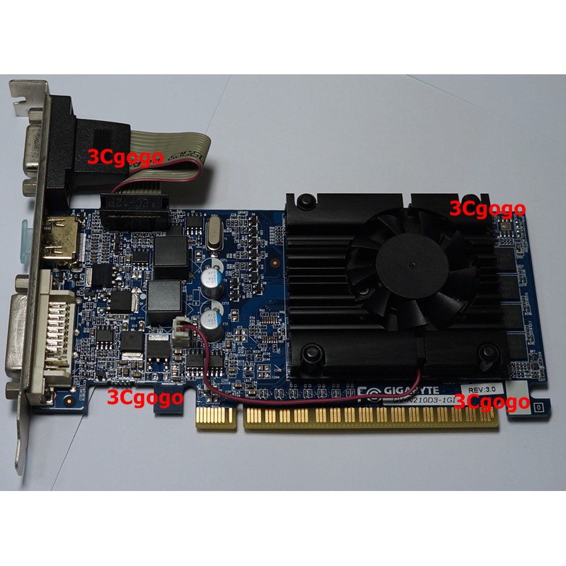 【優質二手良品】技嘉 GV-N210D3-1GI GF210繪圖晶片 1GB記憶體 DDR3 PCI-E 加速卡 顯示卡