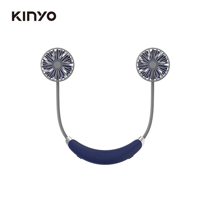 KINYO USB頸掛分享扇 夏日抗熱 方便攜帶 消暑降溫