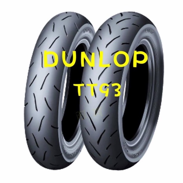 完工價,熱熔胎【高雄阿齊 輪胎】登祿普 DUNLOP TT93 120/80-12 登陸普 登路普