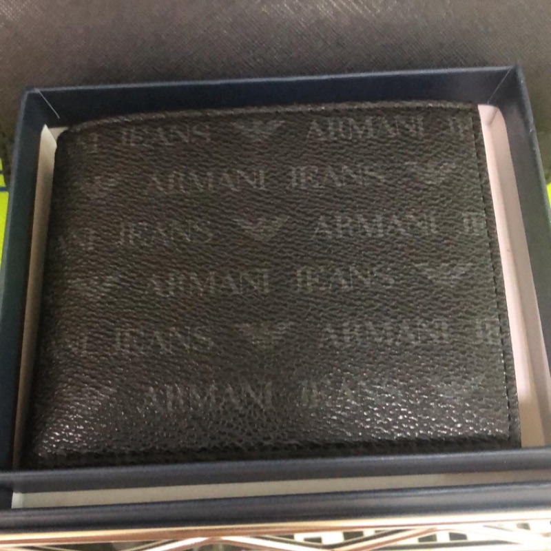 Armani短夾錢包
