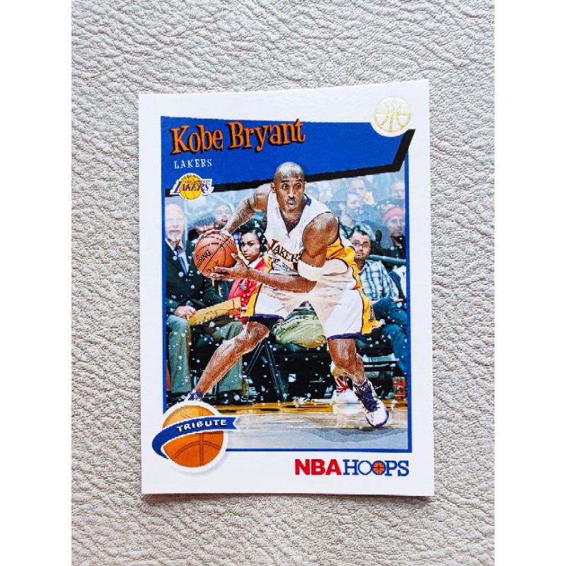 冬季 下雪 特殊卡 2019-20 Panini NBA Hoops Kobe Bryant #282 Lakers