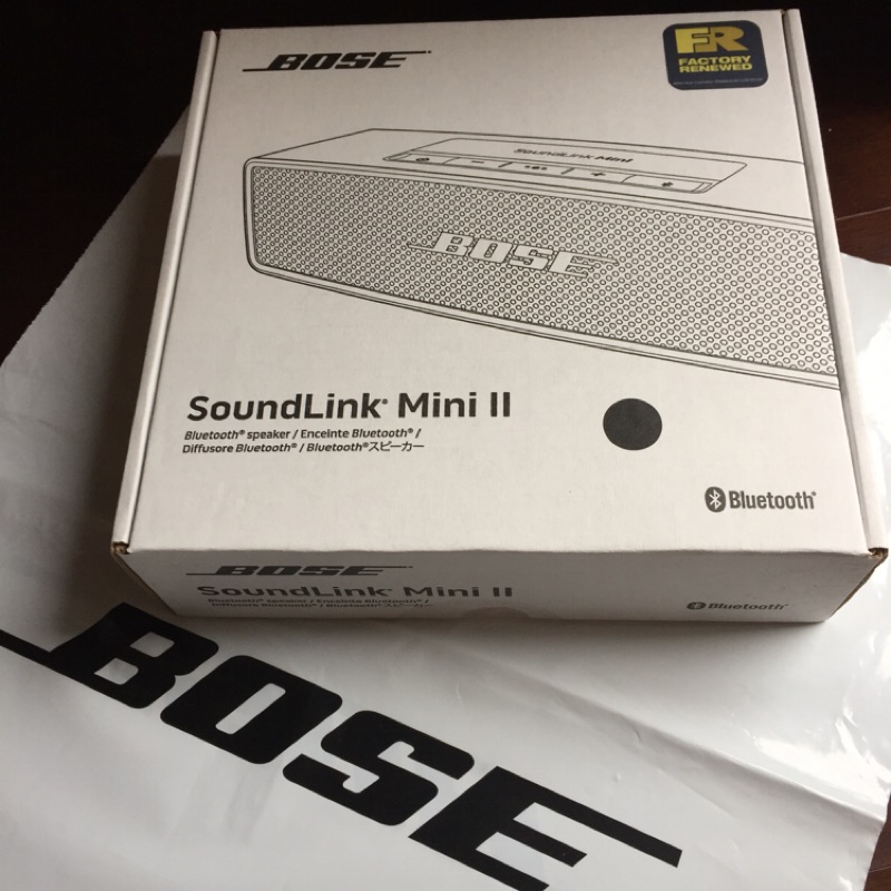 Bose SoundLink Mini II 藍芽揚聲器-黑色限量版無線音箱