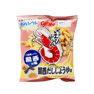 calbee卡樂比 蝦條 關西醬油風味 64g【donki日本唐吉訶德】