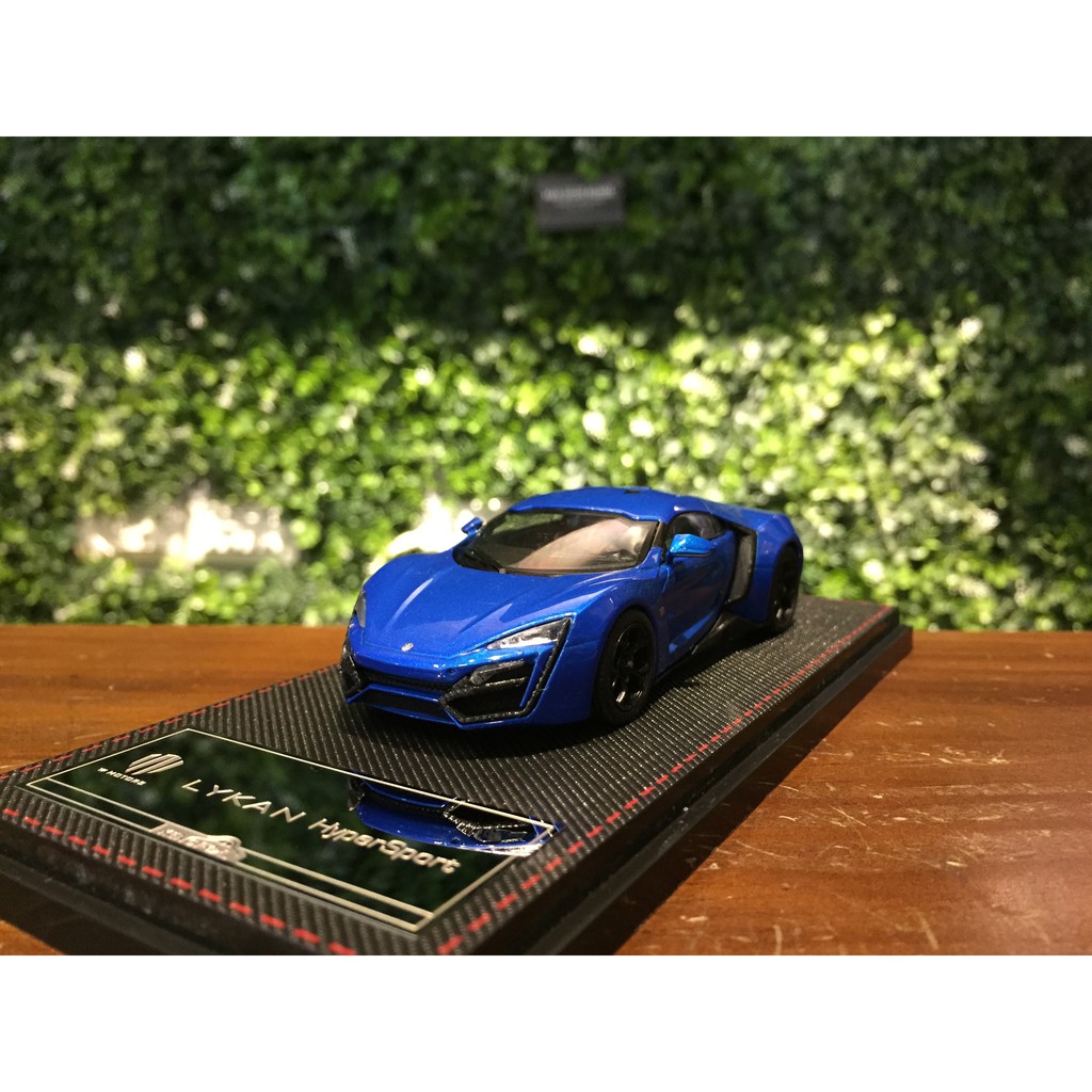 1/43 KengFai W Motors Lykan Hypersport Blue KF000302【MGM】