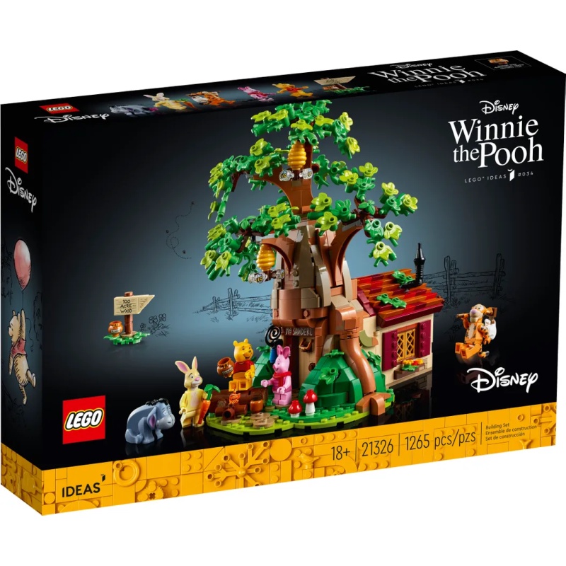 Lego 樂高 Ideas 21326 小熊維尼 Winnie the Pooh 樹屋 跳跳虎 小豬 屹耳 瑞比