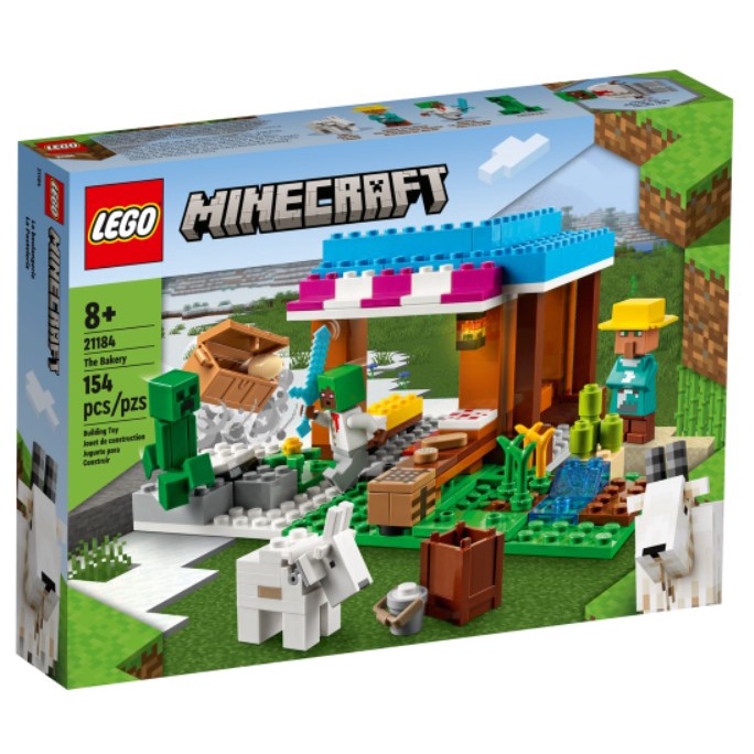 2022年樂高新品 Minecraft The Farm  LEGO 21184 The Bakery