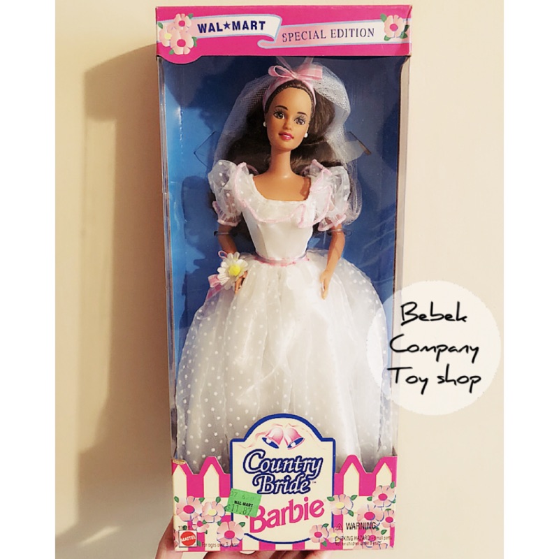 Mattel 1994 Walmart Country bride Barbie 絕版 古董 新娘 芭比娃娃 芭比 全新