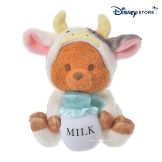 迪士尼【SAS日本限定】迪士尼商店 Disney Store 小熊維尼家族 袋鼠小荳 牛年生肖干支 玩偶娃娃 13cm