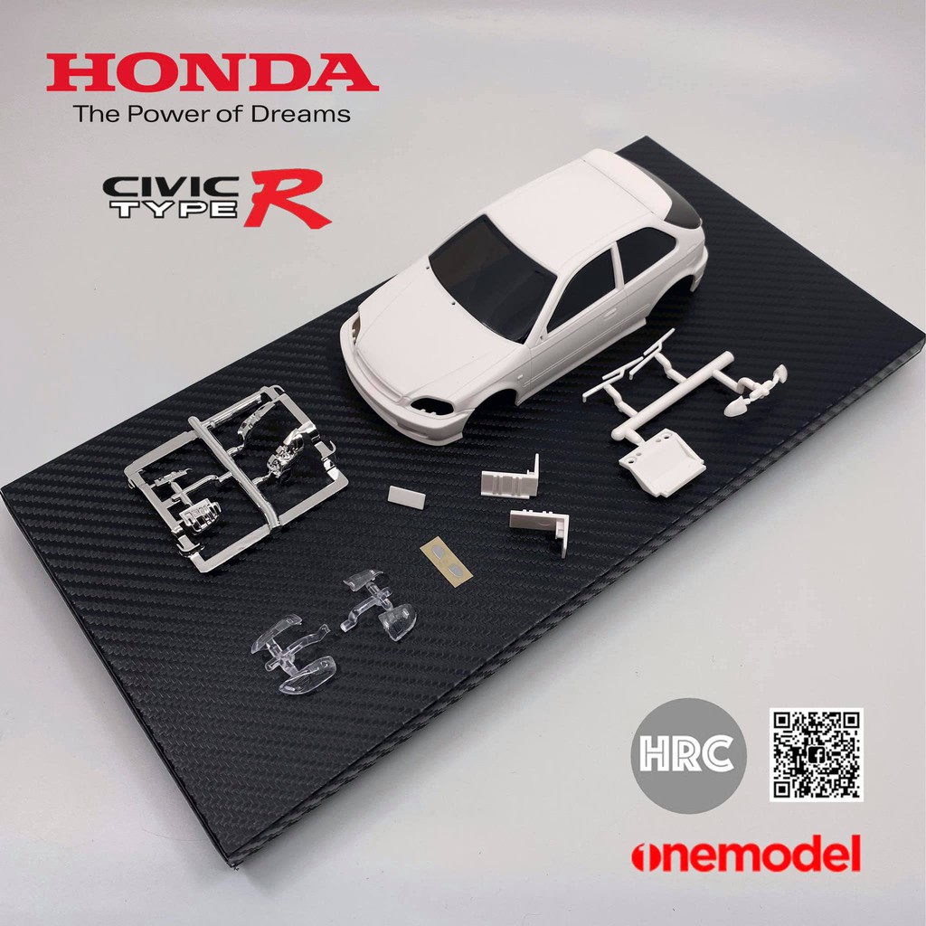 本田honda 喜美ek9 Type R 未塗裝白殼 素材殼 Mo0 Mini Z Drz Gld共用94mm 蝦皮購物