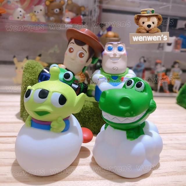 【Wenwens】現貨 正版 日本 轉蛋 迪士尼 玩具總動員 胡迪 三眼怪 巴斯 抱抱龍 扭蛋 公仔 一套4款