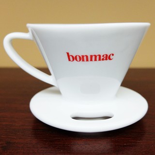 bonmac V型磁器 咖啡濾杯 手沖 搭配V60濾紙