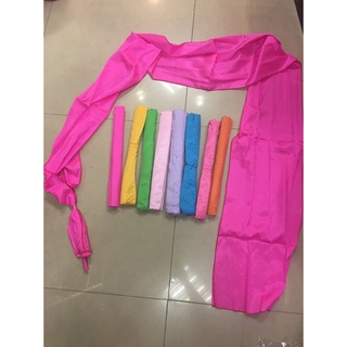 🌹手舞足蹈舞蹈用品🌹舞蹈彩巾/民俗舞棍棒彩帶(可摺成花朵)