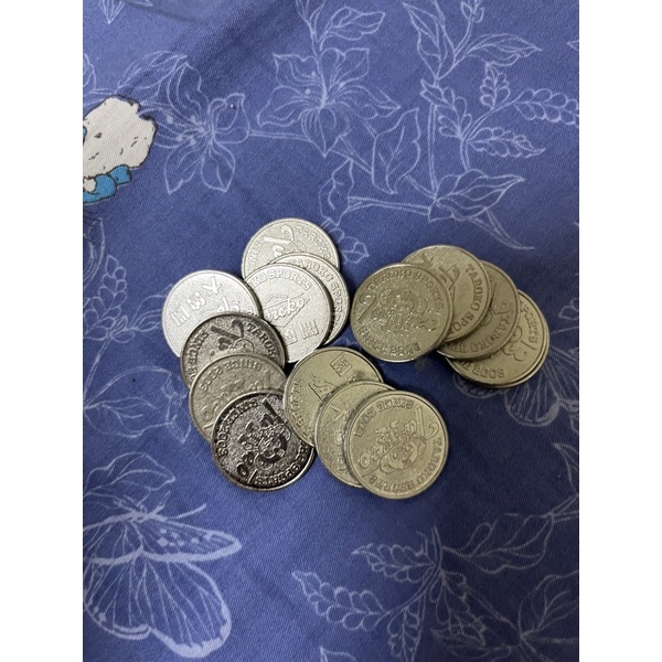 大魯閣代幣總共15個